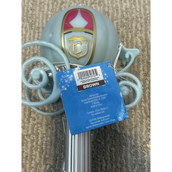 Disney Cinderella Carriage Bubble Wand New with Tags Light Up Sealed - Picture 4 of 7